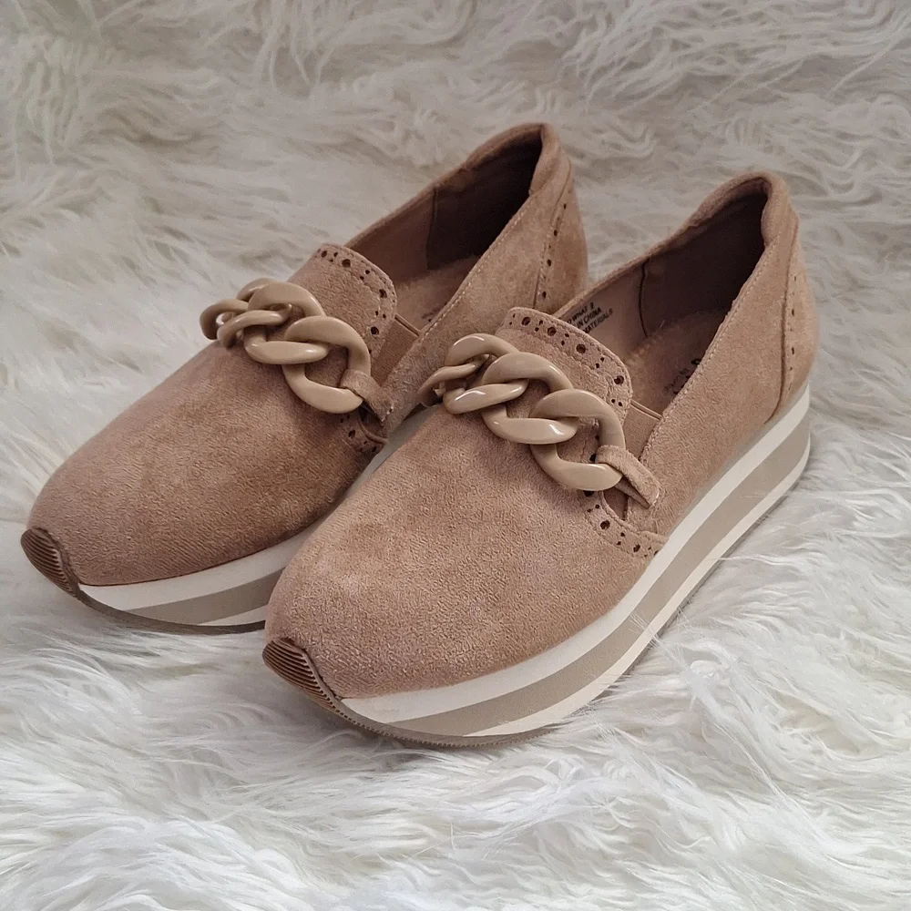 Hey Girl By Corkys SO What Slip -on Platform Shoes